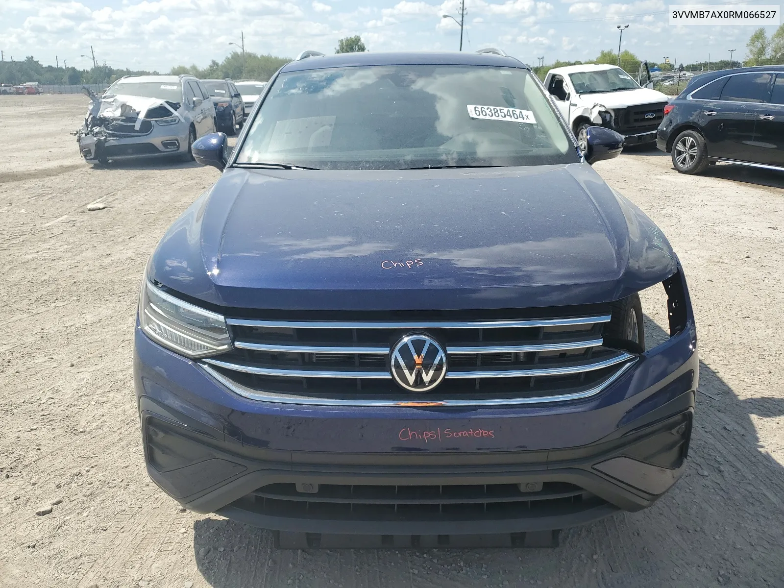 2024 Volkswagen Tiguan Se VIN: 3VVMB7AX0RM066527 Lot: 66385464