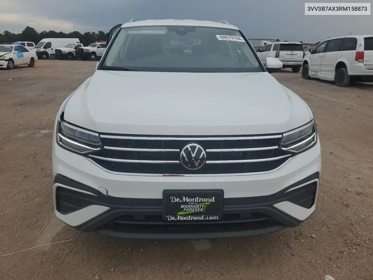 2024 Volkswagen Tiguan Se VIN: 3VV3B7AX3RM158873 Lot: 69079194