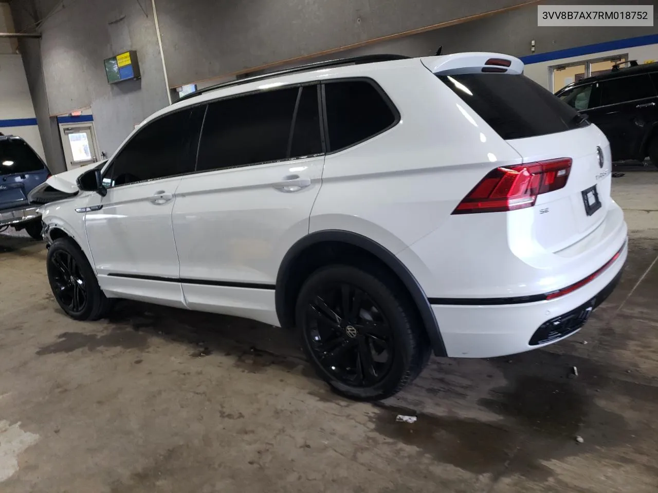 2024 Volkswagen Tiguan Se R-Line Black VIN: 3VV8B7AX7RM018752 Lot: 71926964