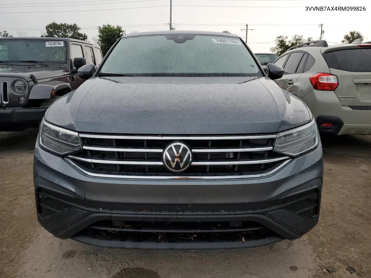 2024 Volkswagen Tiguan Se VIN: 3VVNB7AX4RM099826 Lot: 74061164