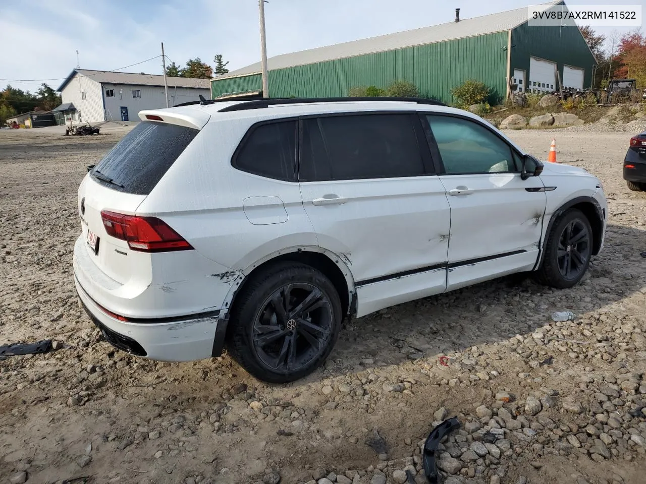 2024 Volkswagen Tiguan Se R-Line Black VIN: 3VV8B7AX2RM141522 Lot: 74153504