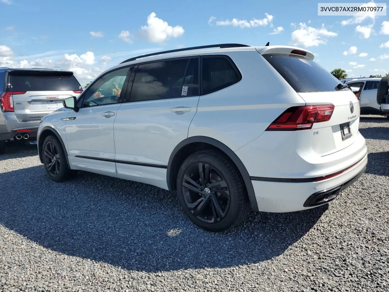 2024 Volkswagen Tiguan Se R-Line Black VIN: 3VVCB7AX2RM070977 Lot: 74337054