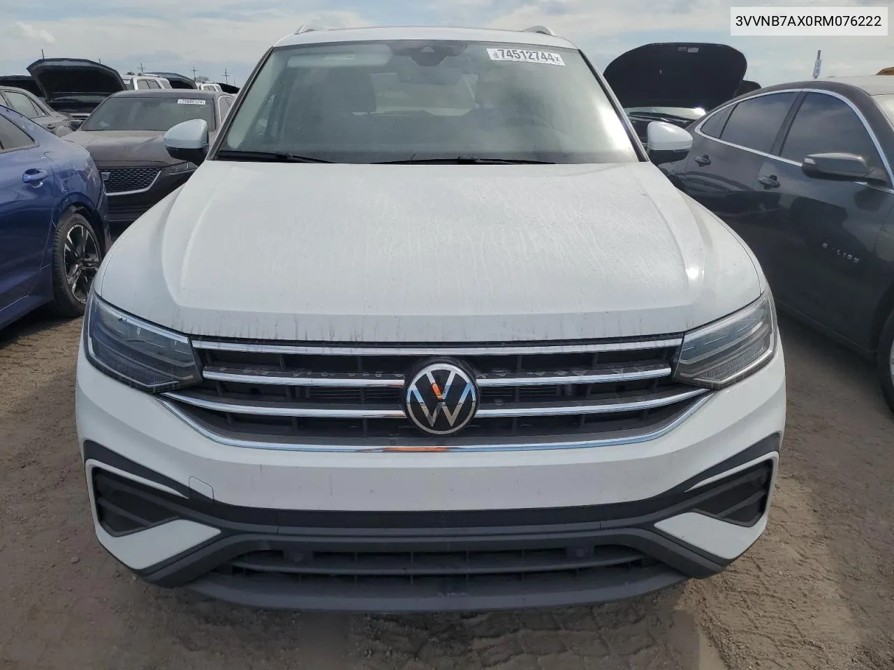 2024 Volkswagen Tiguan Se VIN: 3VVNB7AX0RM076222 Lot: 74512744