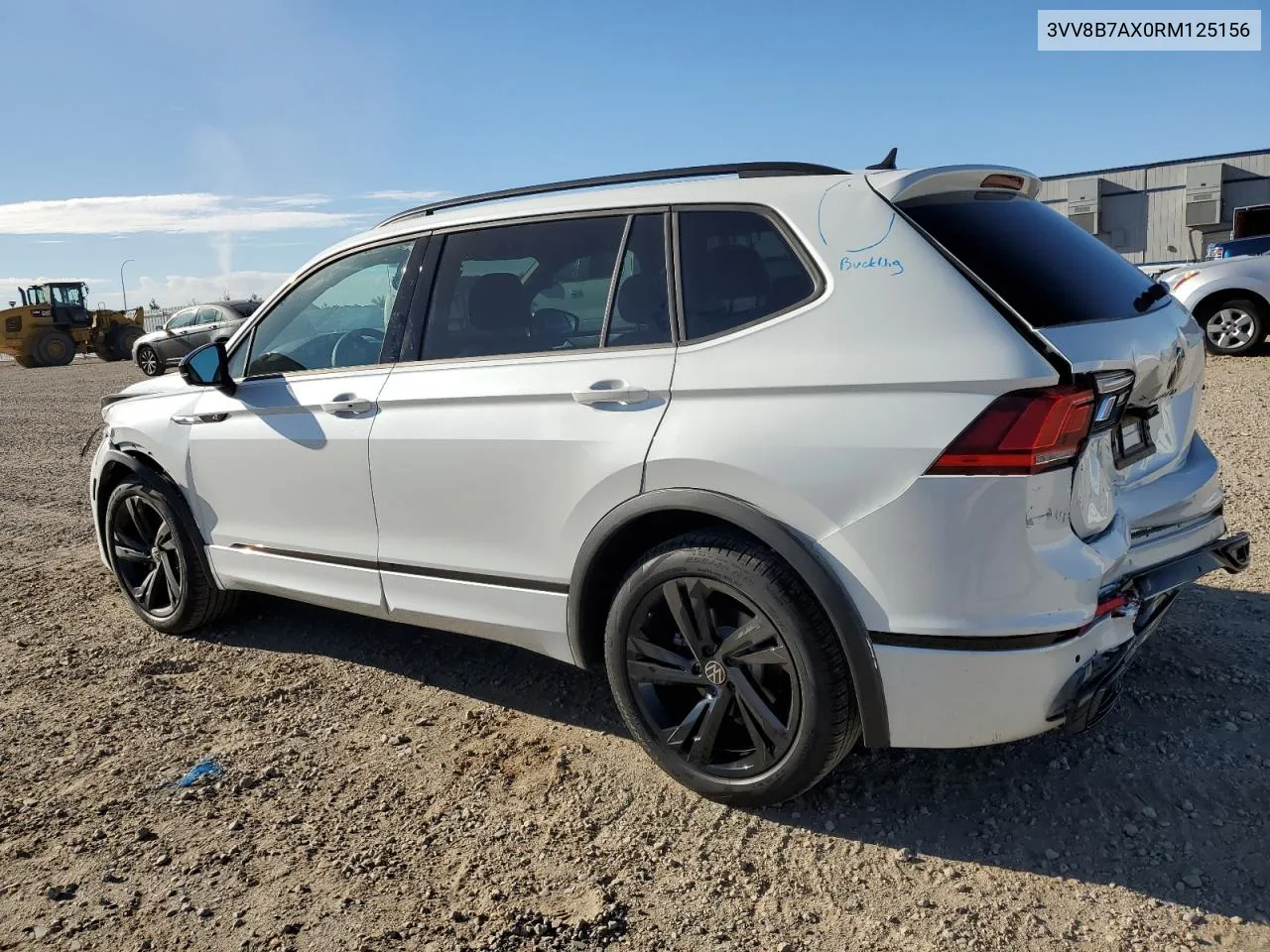 2024 Volkswagen Tiguan Se R-Line Black VIN: 3VV8B7AX0RM125156 Lot: 74579374