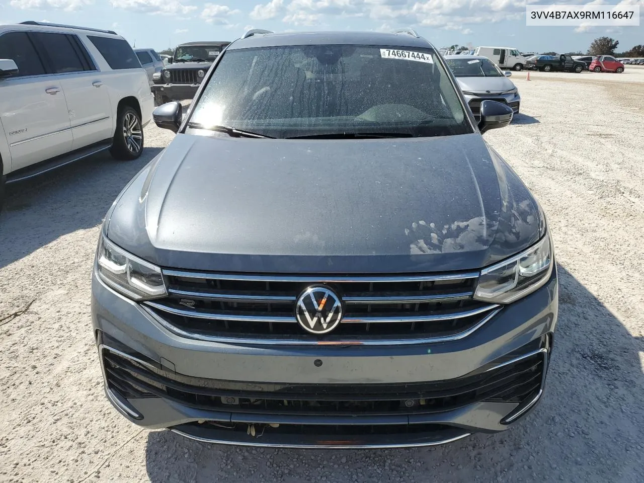 2024 Volkswagen Tiguan Sel R-Line Black VIN: 3VV4B7AX9RM116647 Lot: 74667444