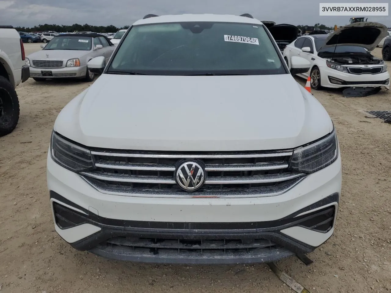 2024 Volkswagen Tiguan S VIN: 3VVRB7AXXRM028955 Lot: 74697064