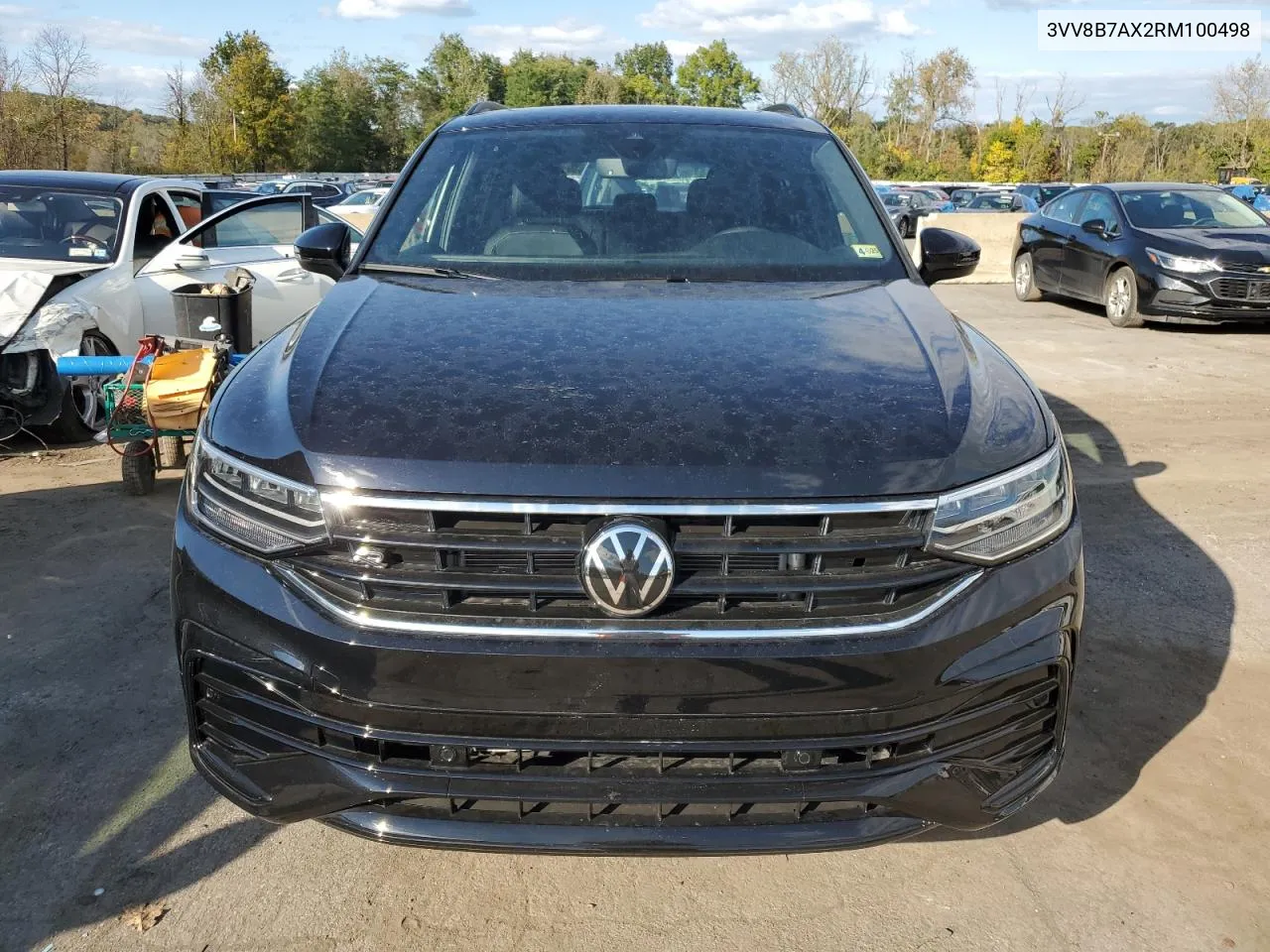 2024 Volkswagen Tiguan Se R-Line Black VIN: 3VV8B7AX2RM100498 Lot: 74776064