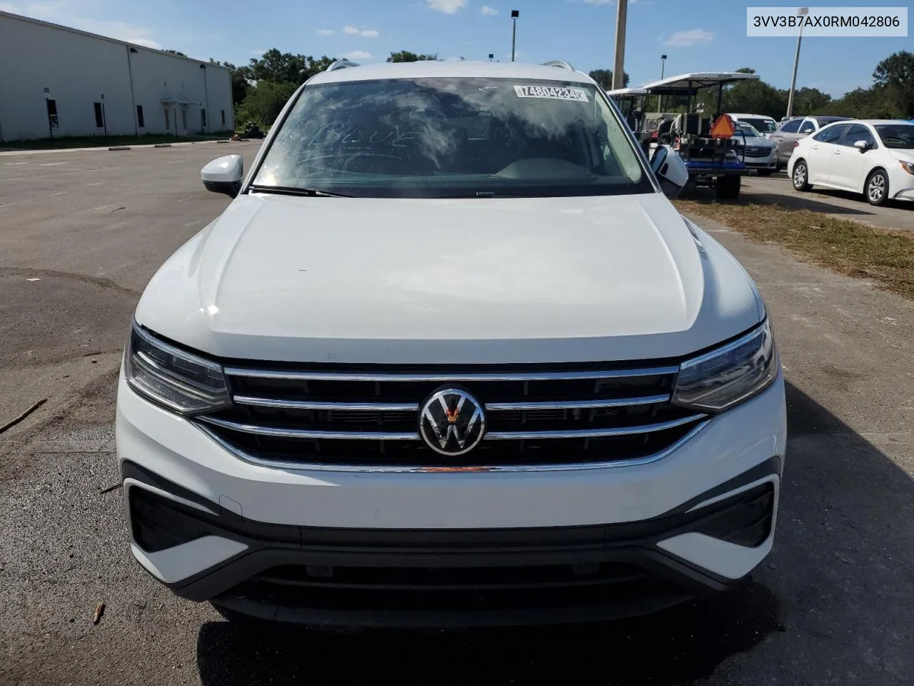 2024 Volkswagen Tiguan Se VIN: 3VV3B7AX0RM042806 Lot: 74804234