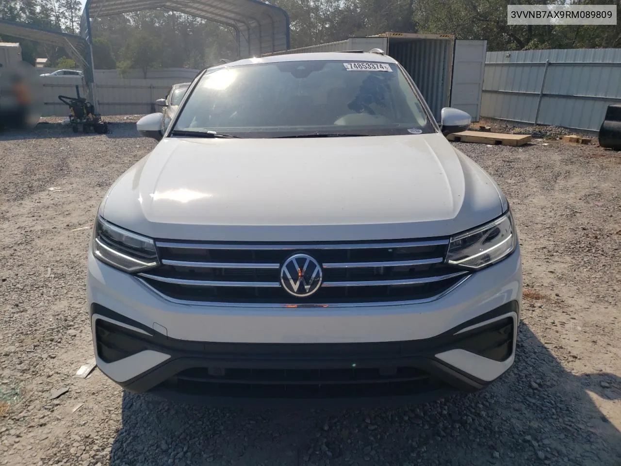 2024 Volkswagen Tiguan Se VIN: 3VVNB7AX9RM089809 Lot: 74853374