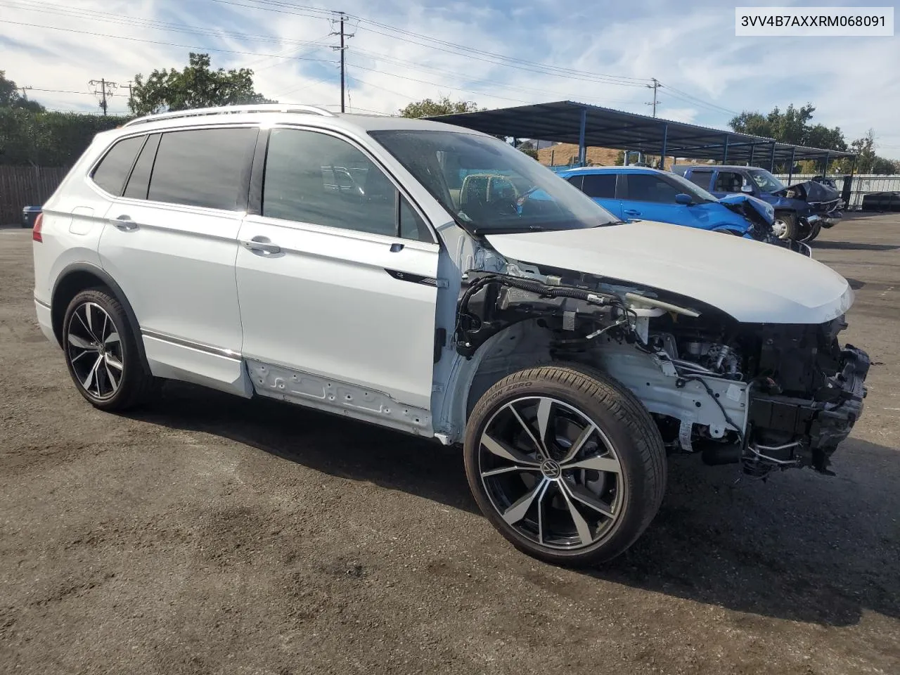 2024 Volkswagen Tiguan Sel R-Line Black VIN: 3VV4B7AXXRM068091 Lot: 74855284