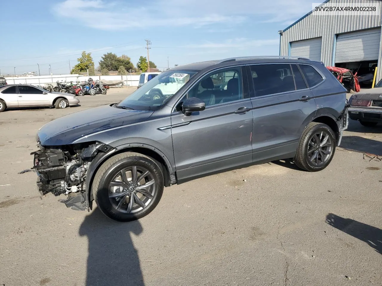 2024 Volkswagen Tiguan Se VIN: 3VV2B7AX4RM002238 Lot: 75902504