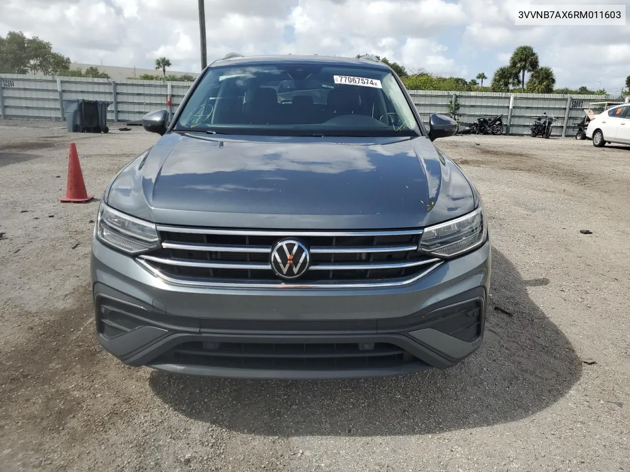 2024 Volkswagen Tiguan Se VIN: 3VVNB7AX6RM011603 Lot: 77067574