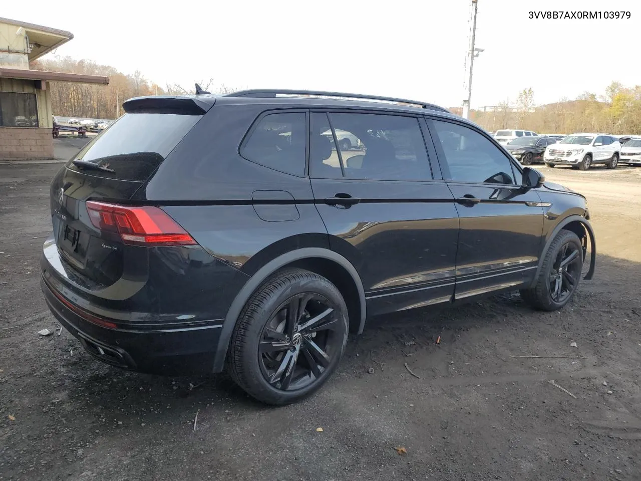 2024 Volkswagen Tiguan Se R-Line Black VIN: 3VV8B7AX0RM103979 Lot: 78419594