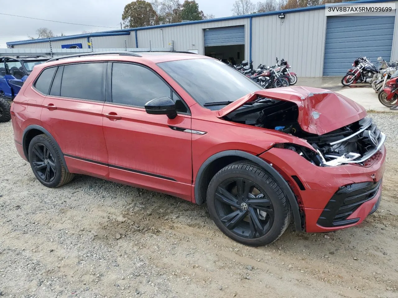 2024 Volkswagen Tiguan Se R-Line Black VIN: 3VV8B7AX5RM099699 Lot: 79361894