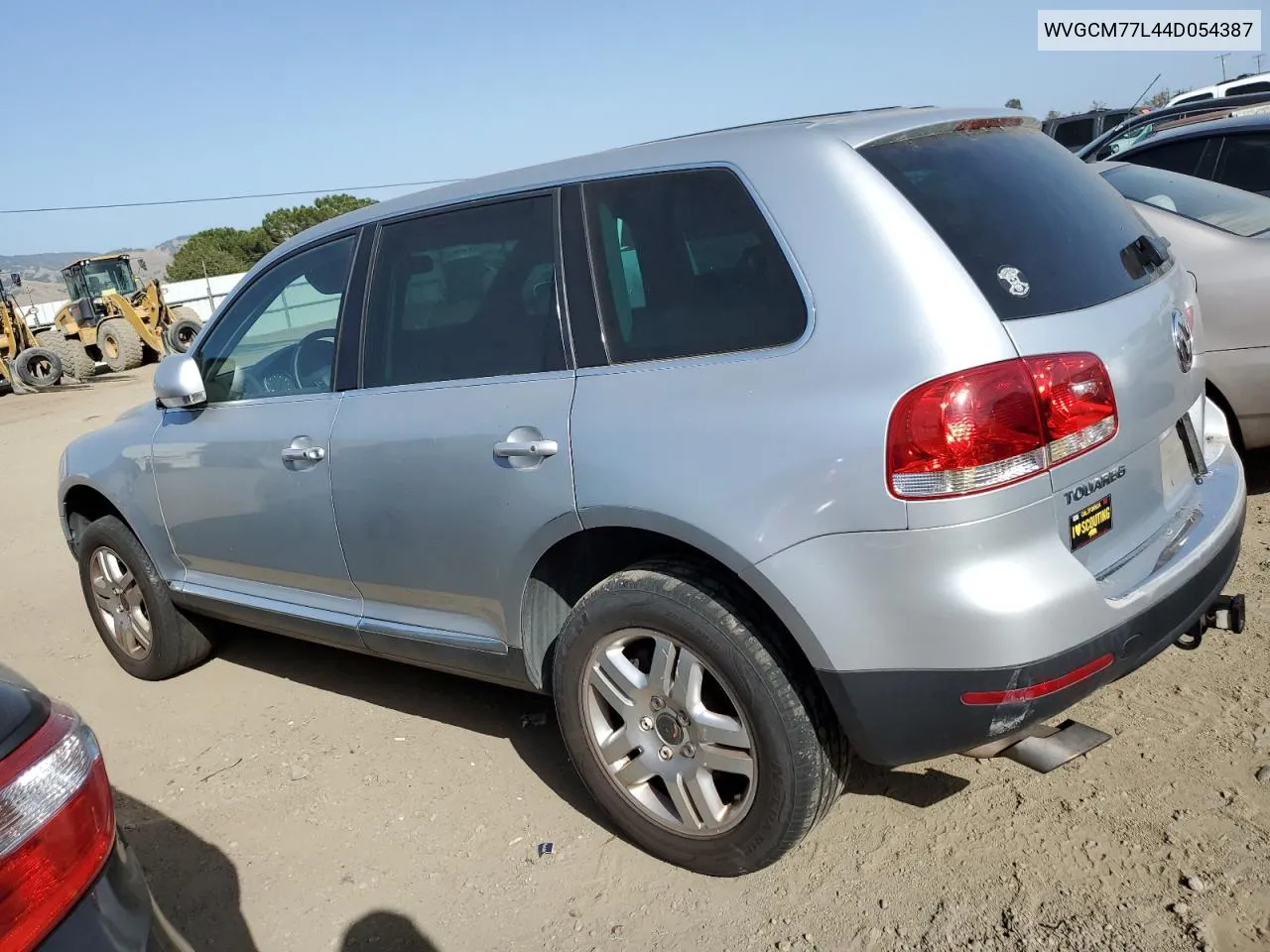 2004 Volkswagen Touareg 4.2 VIN: WVGCM77L44D054387 Lot: 56009024