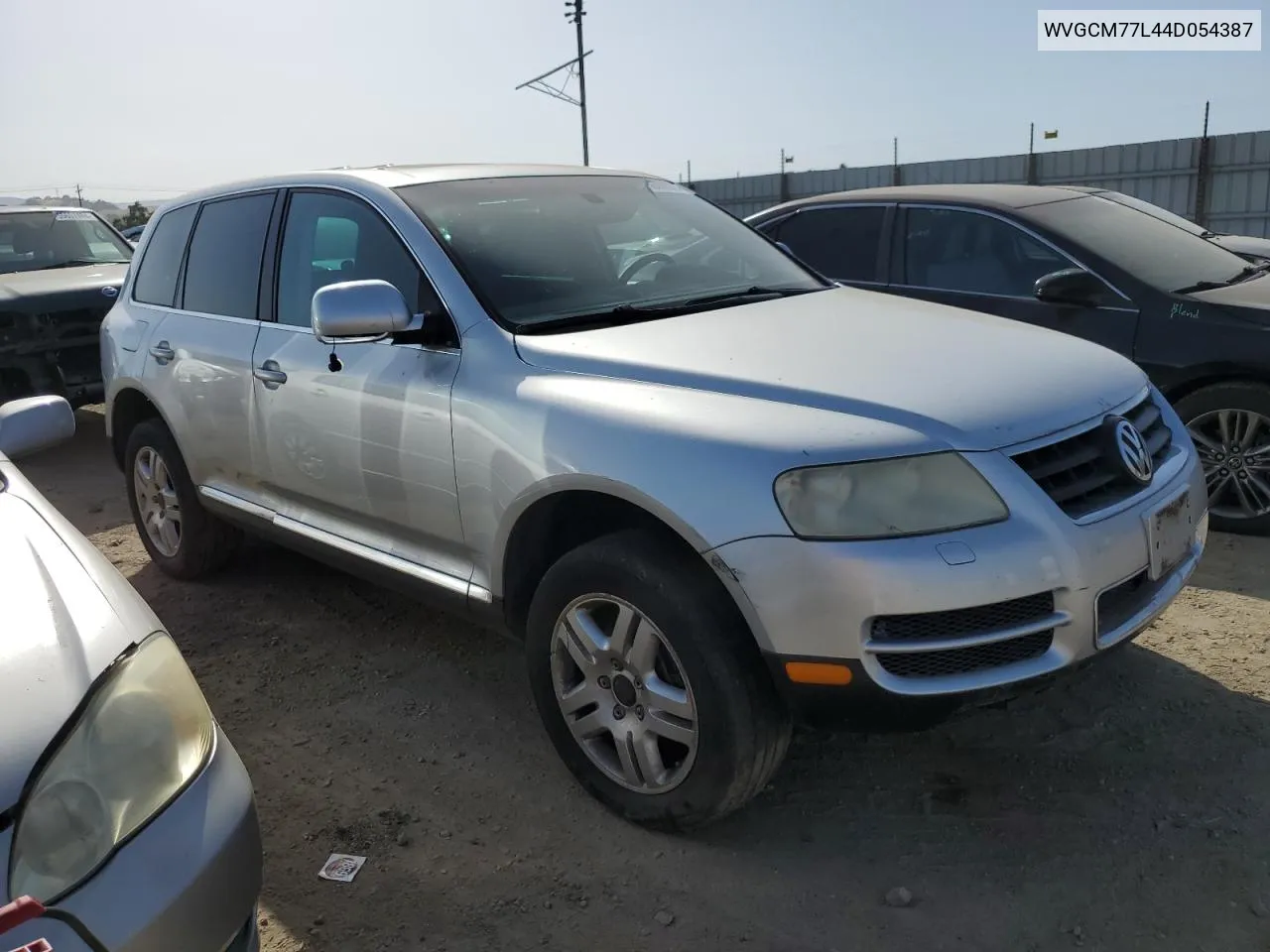 2004 Volkswagen Touareg 4.2 VIN: WVGCM77L44D054387 Lot: 56009024