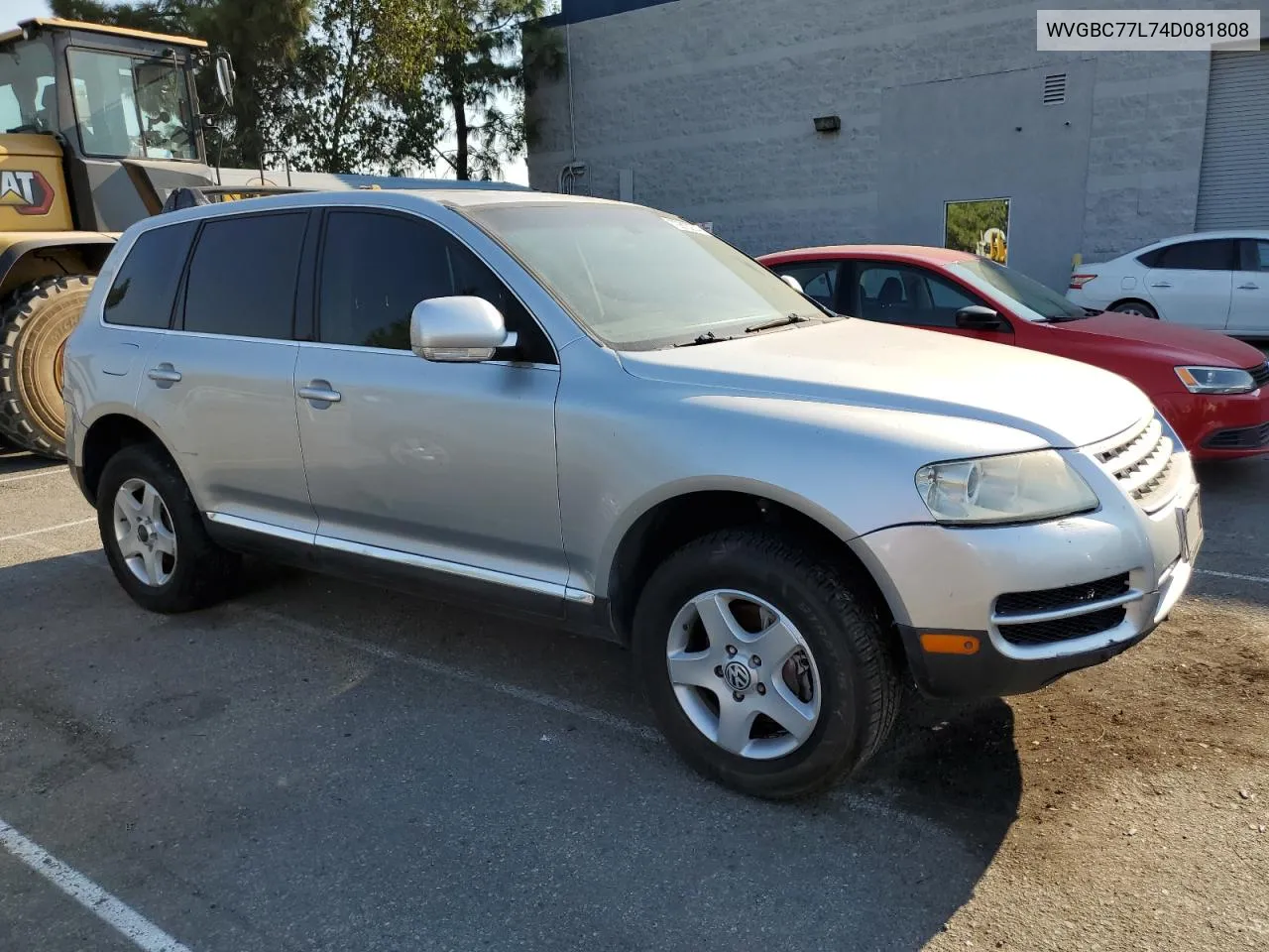 2004 Volkswagen Touareg 3.2 VIN: WVGBC77L74D081808 Lot: 70910274