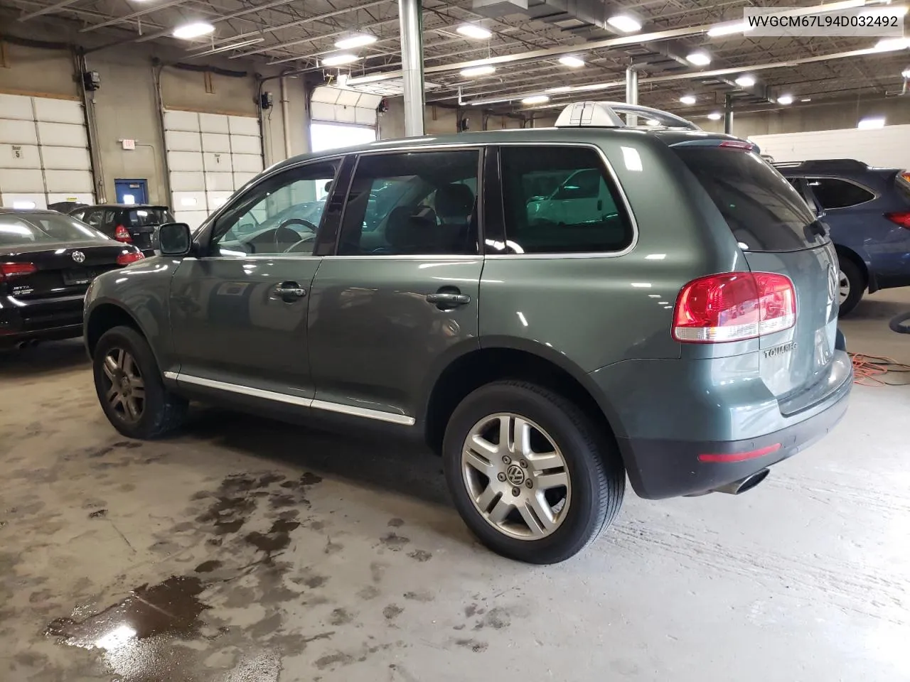 2004 Volkswagen Touareg 4.2 VIN: WVGCM67L94D032492 Lot: 72205044