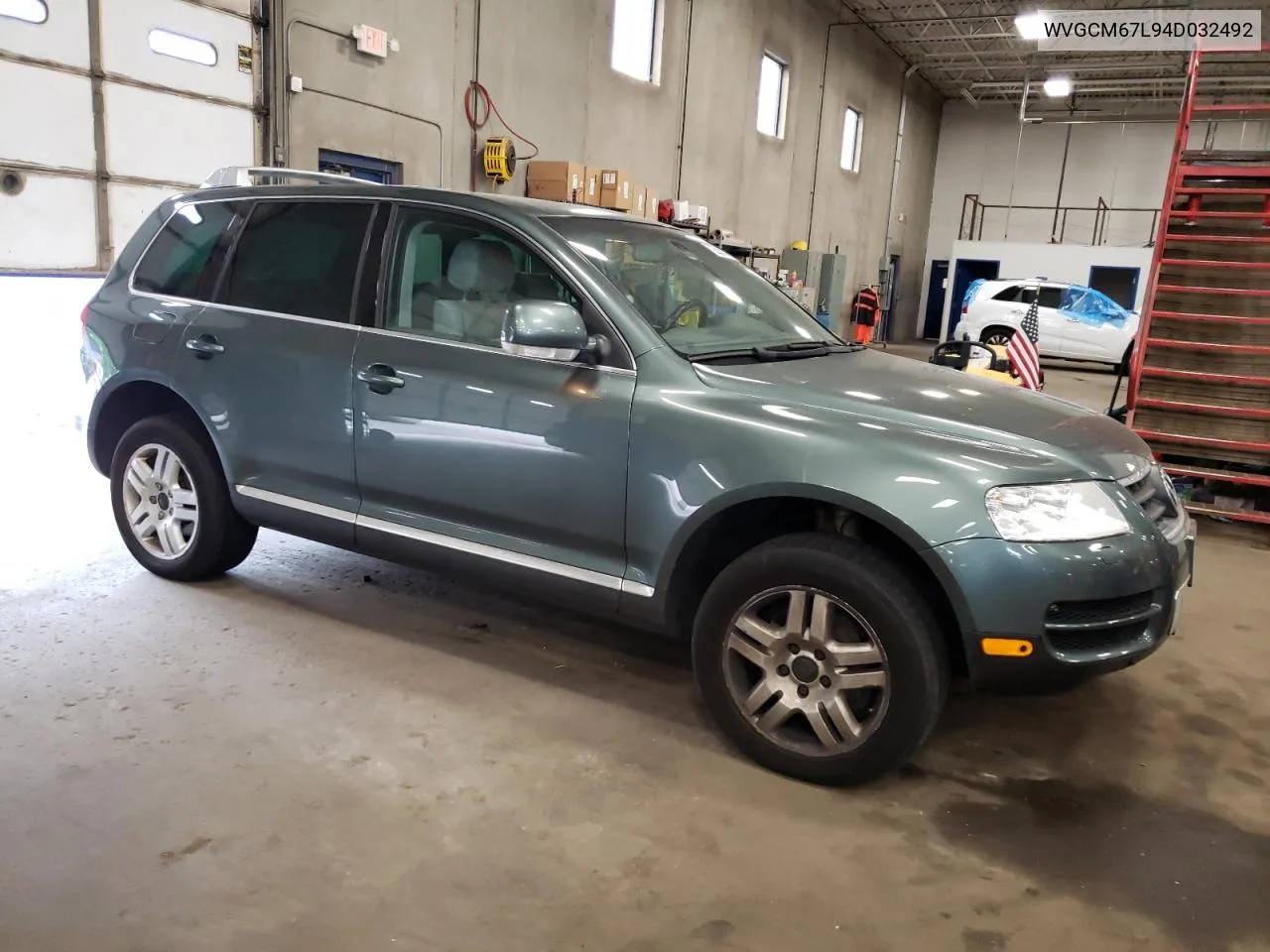 2004 Volkswagen Touareg 4.2 VIN: WVGCM67L94D032492 Lot: 72205044