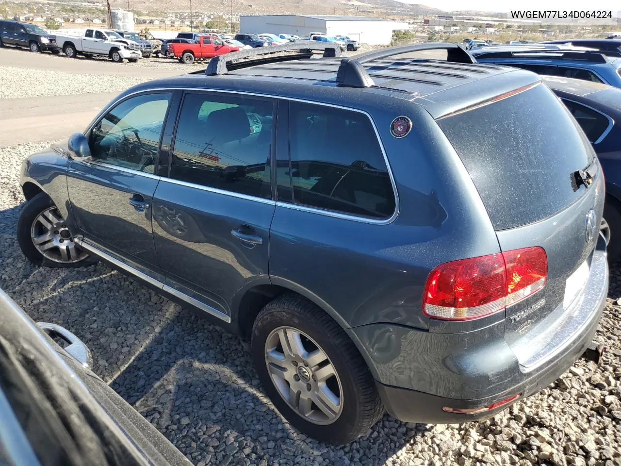 2004 Volkswagen Touareg 4.2 VIN: WVGEM77L34D064224 Lot: 73101054