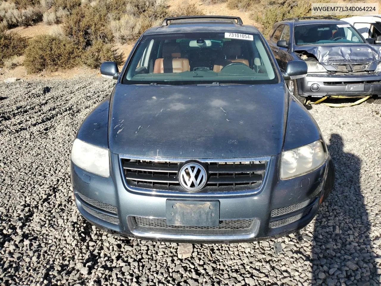 2004 Volkswagen Touareg 4.2 VIN: WVGEM77L34D064224 Lot: 73101054