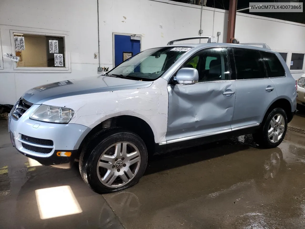 2004 Volkswagen Touareg 4.2 VIN: WVGCM77LX4D073865 Lot: 74313074