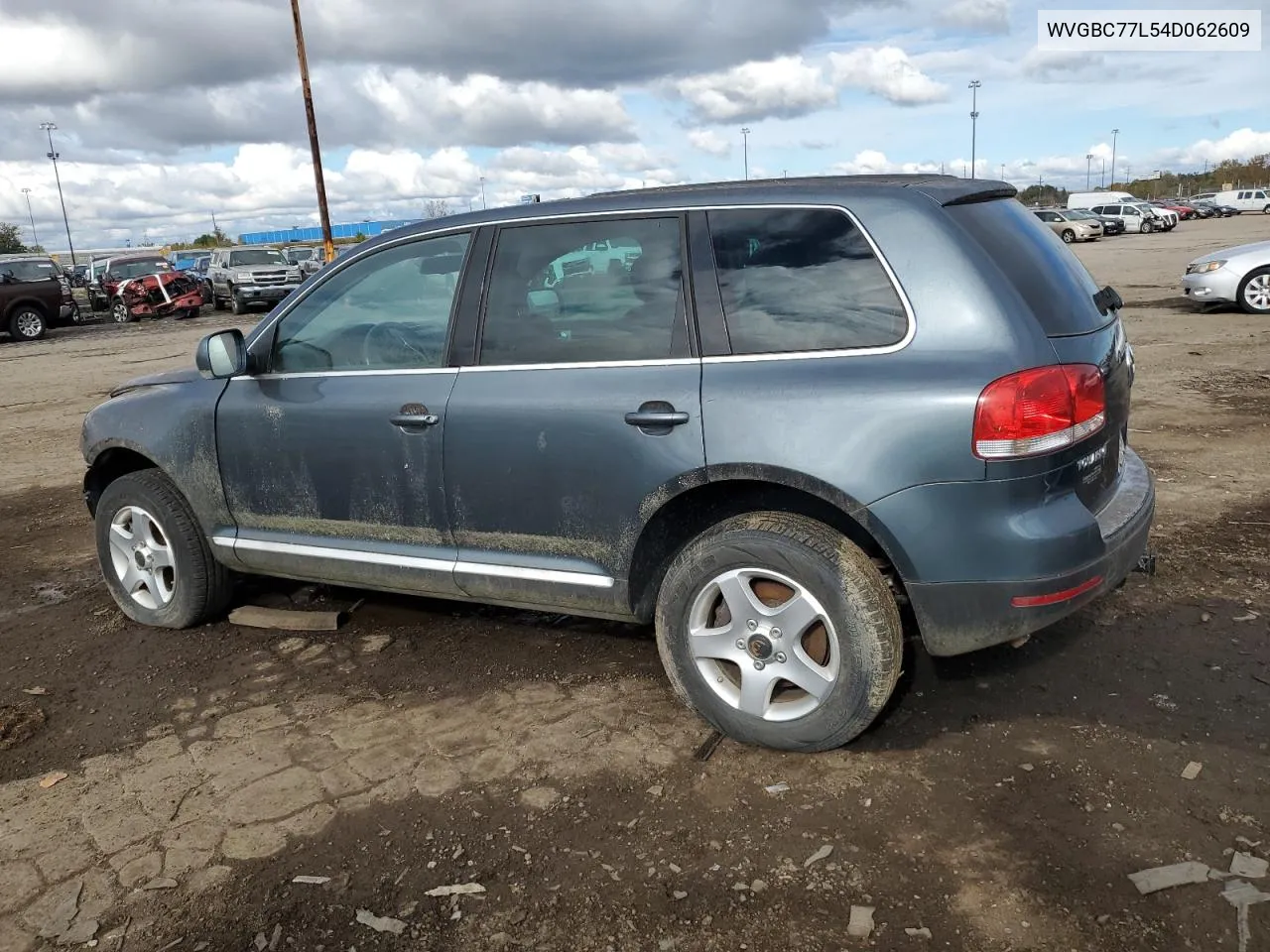 2004 Volkswagen Touareg 3.2 VIN: WVGBC77L54D062609 Lot: 76261604