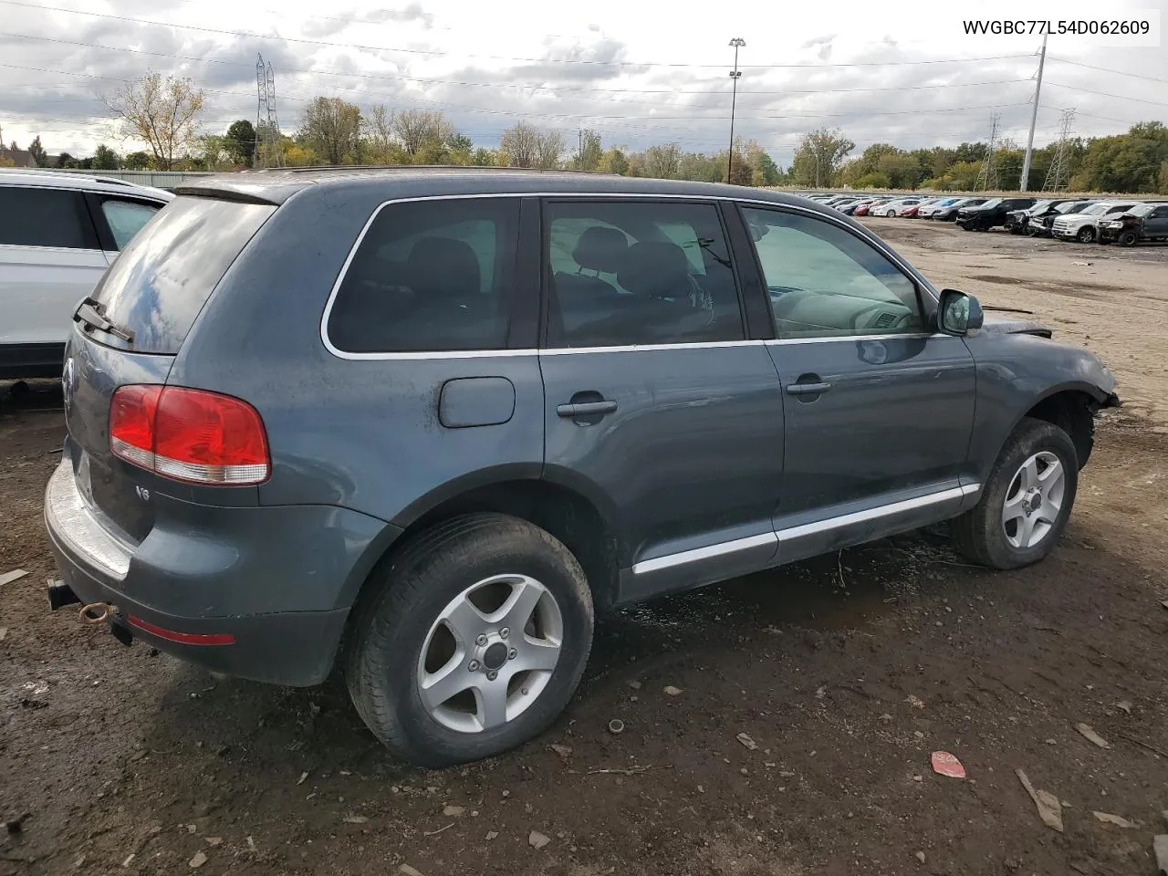 2004 Volkswagen Touareg 3.2 VIN: WVGBC77L54D062609 Lot: 76261604