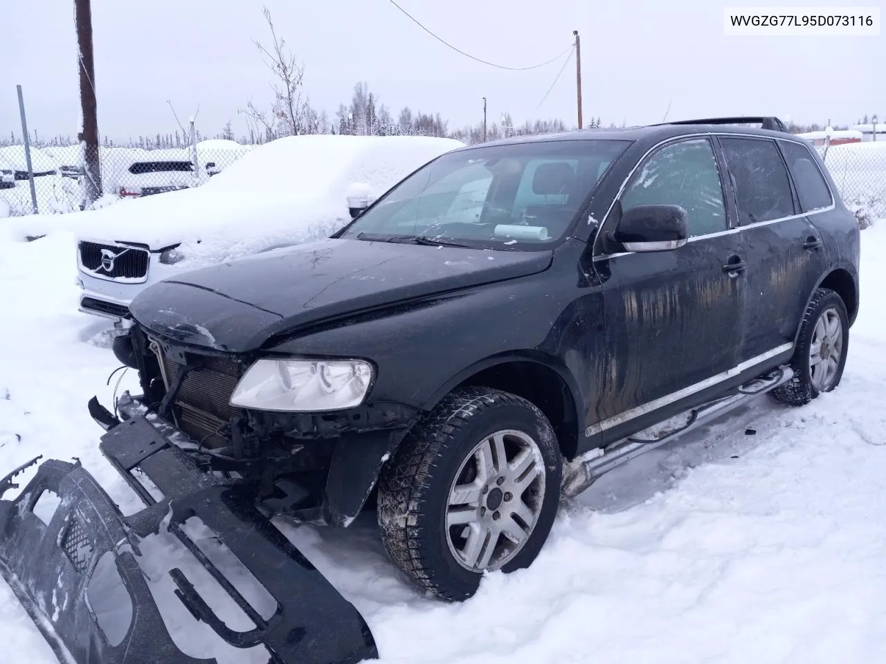 2005 Volkswagen Touareg 3.2 VIN: WVGZG77L95D073116 Lot: 67790324