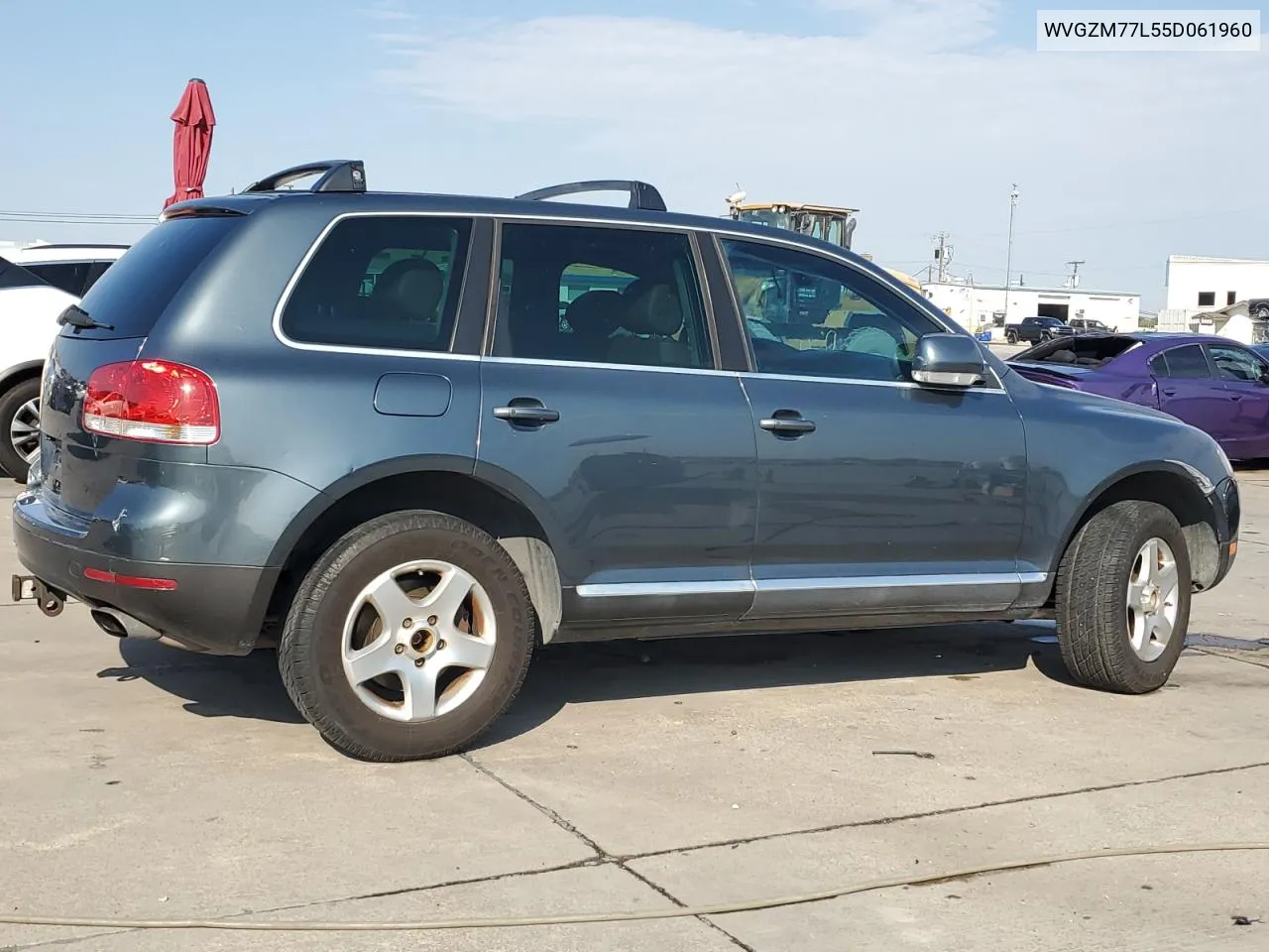 2005 Volkswagen Touareg 4.2 VIN: WVGZM77L55D061960 Lot: 75717614