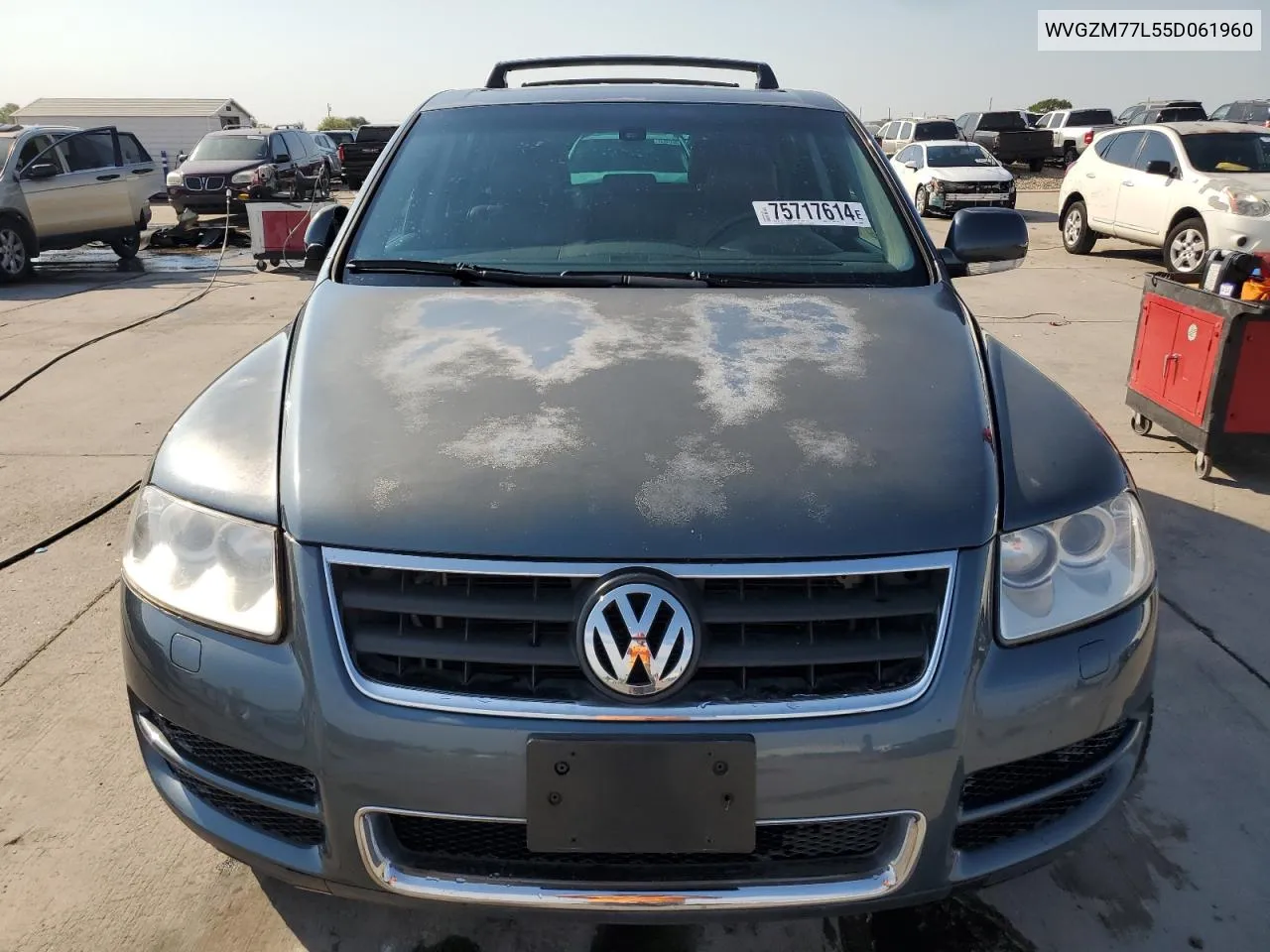 2005 Volkswagen Touareg 4.2 VIN: WVGZM77L55D061960 Lot: 75717614