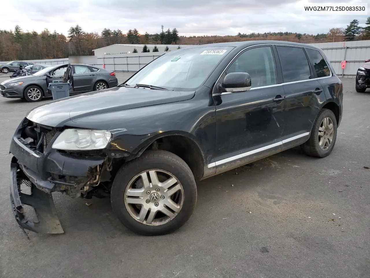 2005 Volkswagen Touareg 4.2 VIN: WVGZM77L25D083530 Lot: 75879363