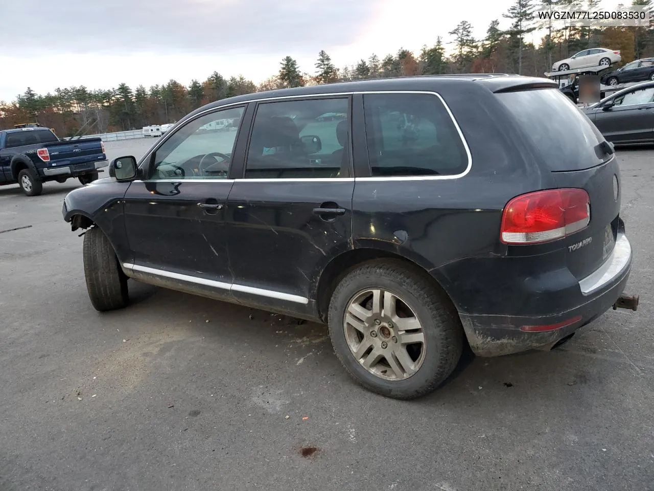 2005 Volkswagen Touareg 4.2 VIN: WVGZM77L25D083530 Lot: 75879363