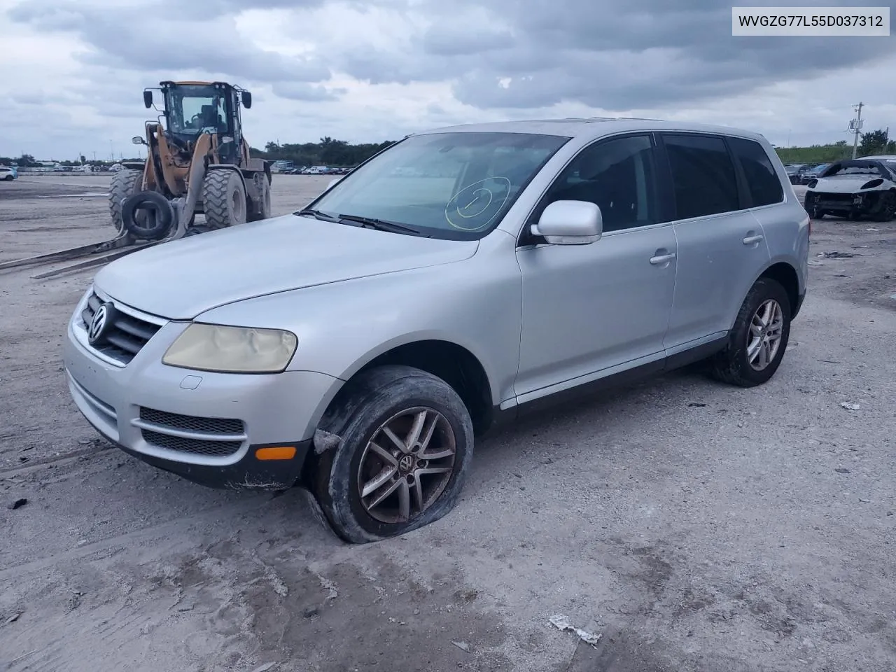 2005 Volkswagen Touareg 3.2 VIN: WVGZG77L55D037312 Lot: 77365654