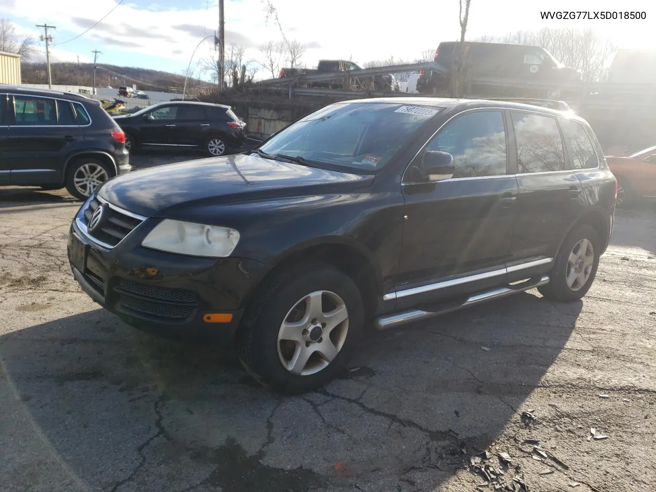 2005 Volkswagen Touareg 3.2 VIN: WVGZG77LX5D018500 Lot: 79872223