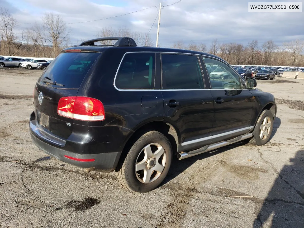 2005 Volkswagen Touareg 3.2 VIN: WVGZG77LX5D018500 Lot: 79872223