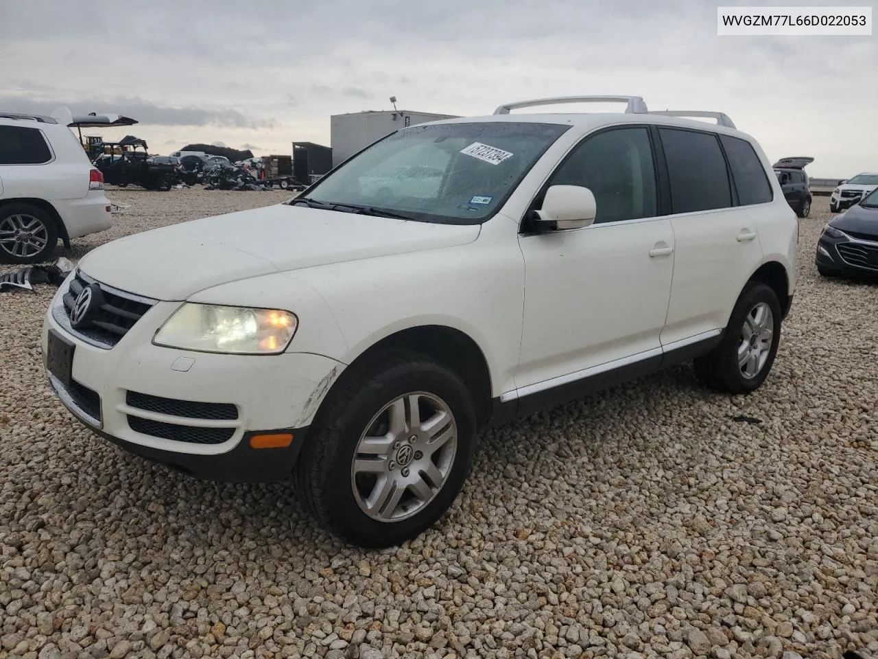 2006 Volkswagen Touareg 4.2 VIN: WVGZM77L66D022053 Lot: 57237394