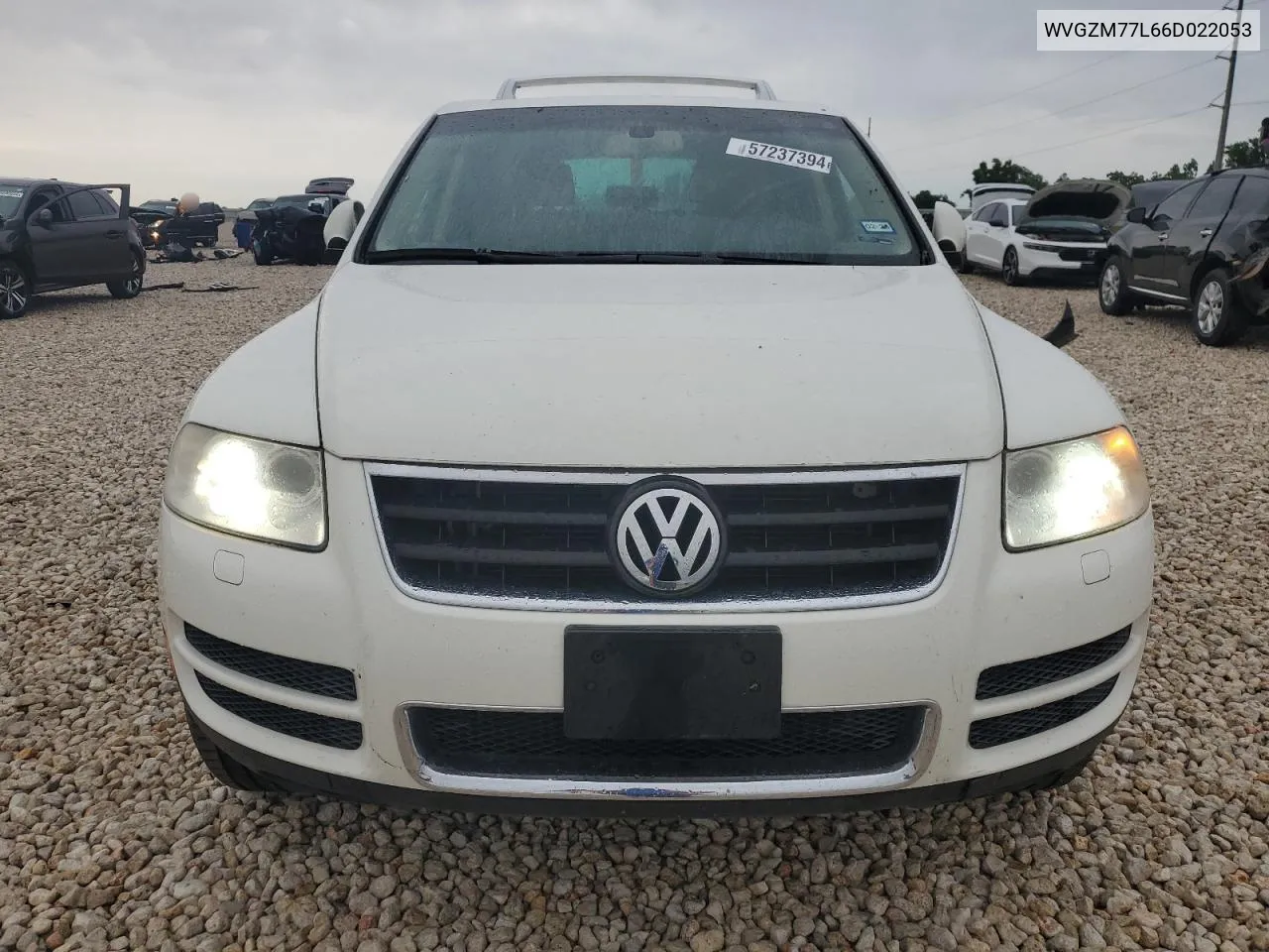 2006 Volkswagen Touareg 4.2 VIN: WVGZM77L66D022053 Lot: 57237394