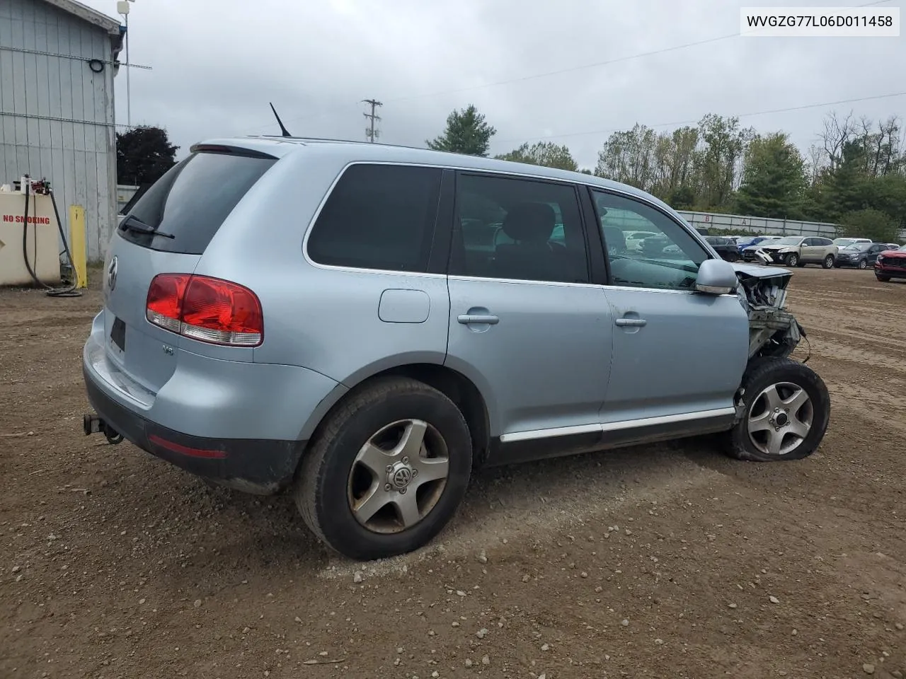 2006 Volkswagen Touareg 3.2 VIN: WVGZG77L06D011458 Lot: 72410694