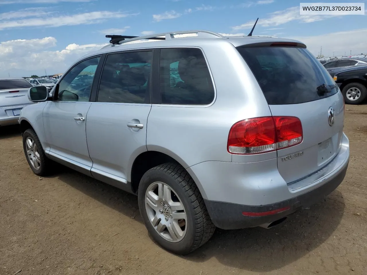 2007 Volkswagen Touareg V8 VIN: WVGZB77L37D023734 Lot: 61074104