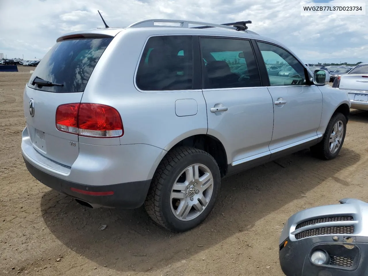 2007 Volkswagen Touareg V8 VIN: WVGZB77L37D023734 Lot: 61074104