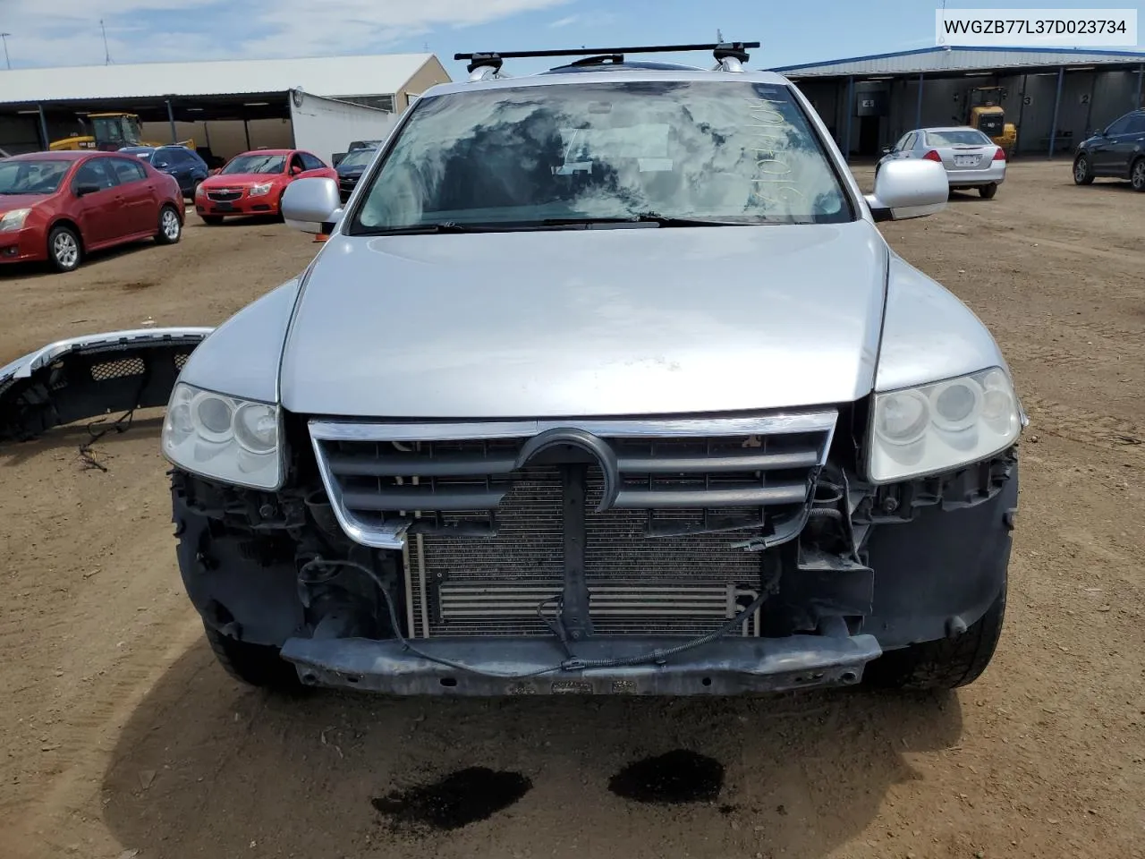 2007 Volkswagen Touareg V8 VIN: WVGZB77L37D023734 Lot: 61074104