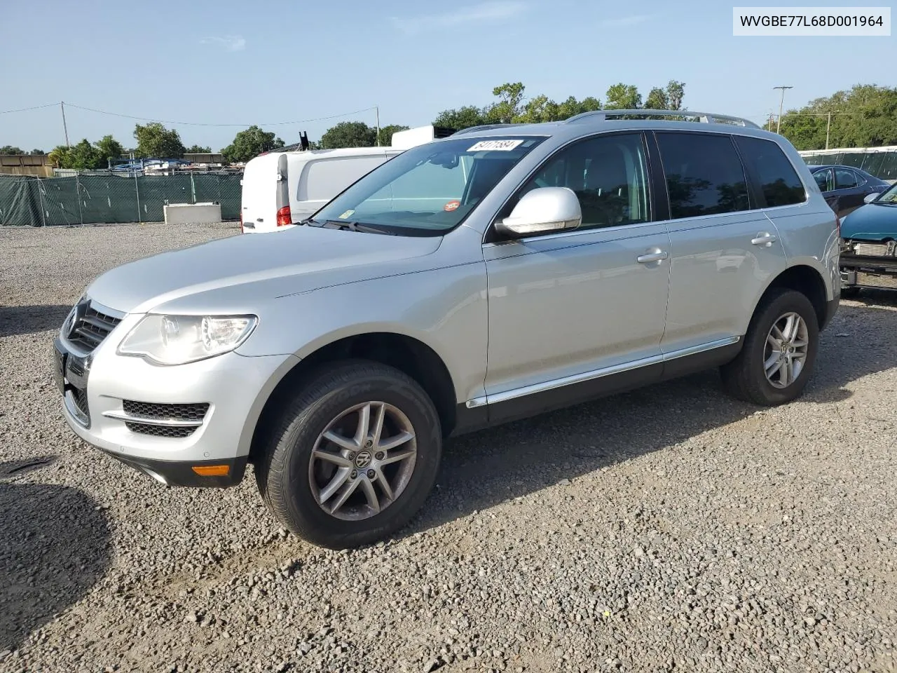 2008 Volkswagen Touareg 2 V6 VIN: WVGBE77L68D001964 Lot: 64171584