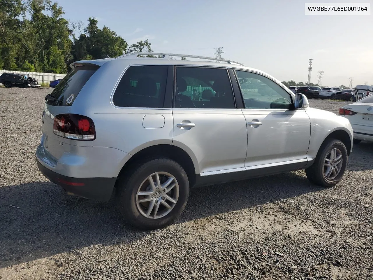 2008 Volkswagen Touareg 2 V6 VIN: WVGBE77L68D001964 Lot: 64171584