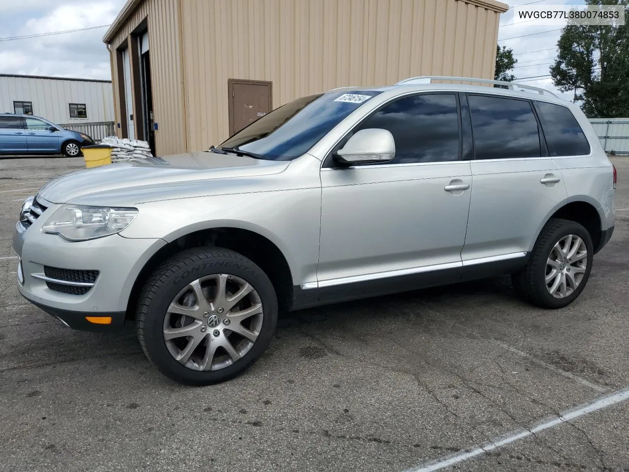 2008 Volkswagen Touareg 2 V8 VIN: WVGCB77L38D074853 Lot: 67246154