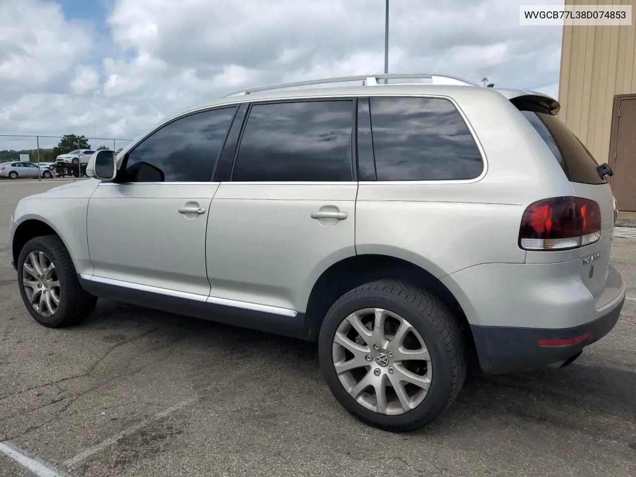 2008 Volkswagen Touareg 2 V8 VIN: WVGCB77L38D074853 Lot: 67246154