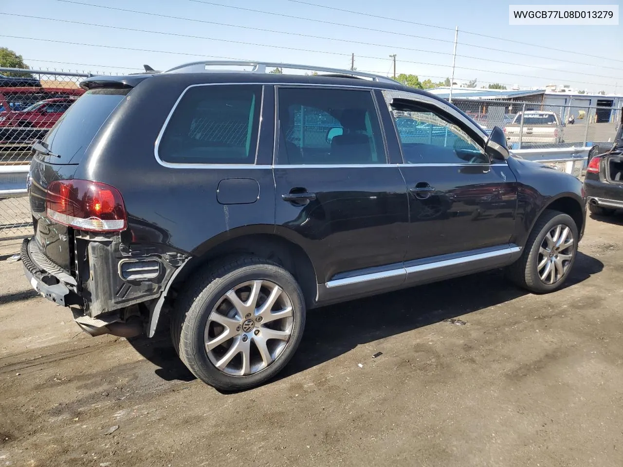 2008 Volkswagen Touareg 2 V8 VIN: WVGCB77L08D013279 Lot: 74116514