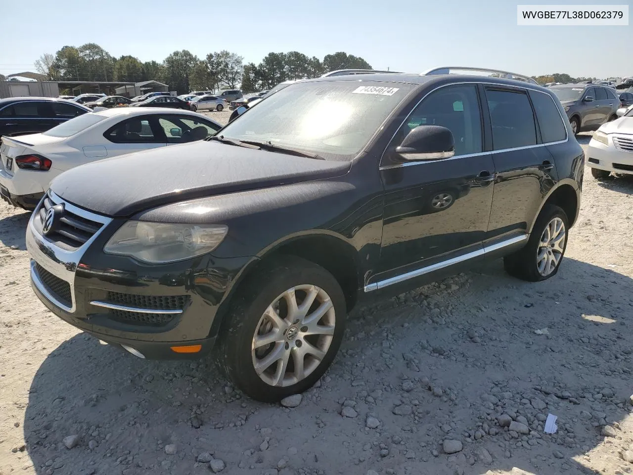 2008 Volkswagen Touareg 2 V6 VIN: WVGBE77L38D062379 Lot: 74354674