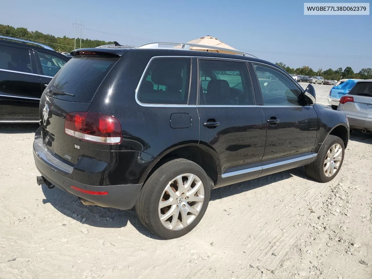 2008 Volkswagen Touareg 2 V6 VIN: WVGBE77L38D062379 Lot: 74354674