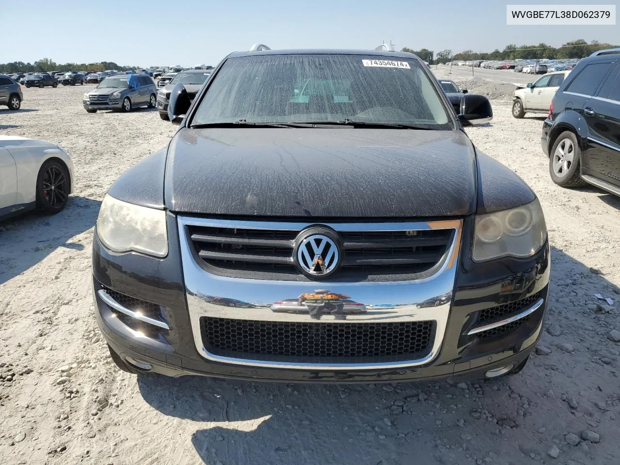 2008 Volkswagen Touareg 2 V6 VIN: WVGBE77L38D062379 Lot: 74354674